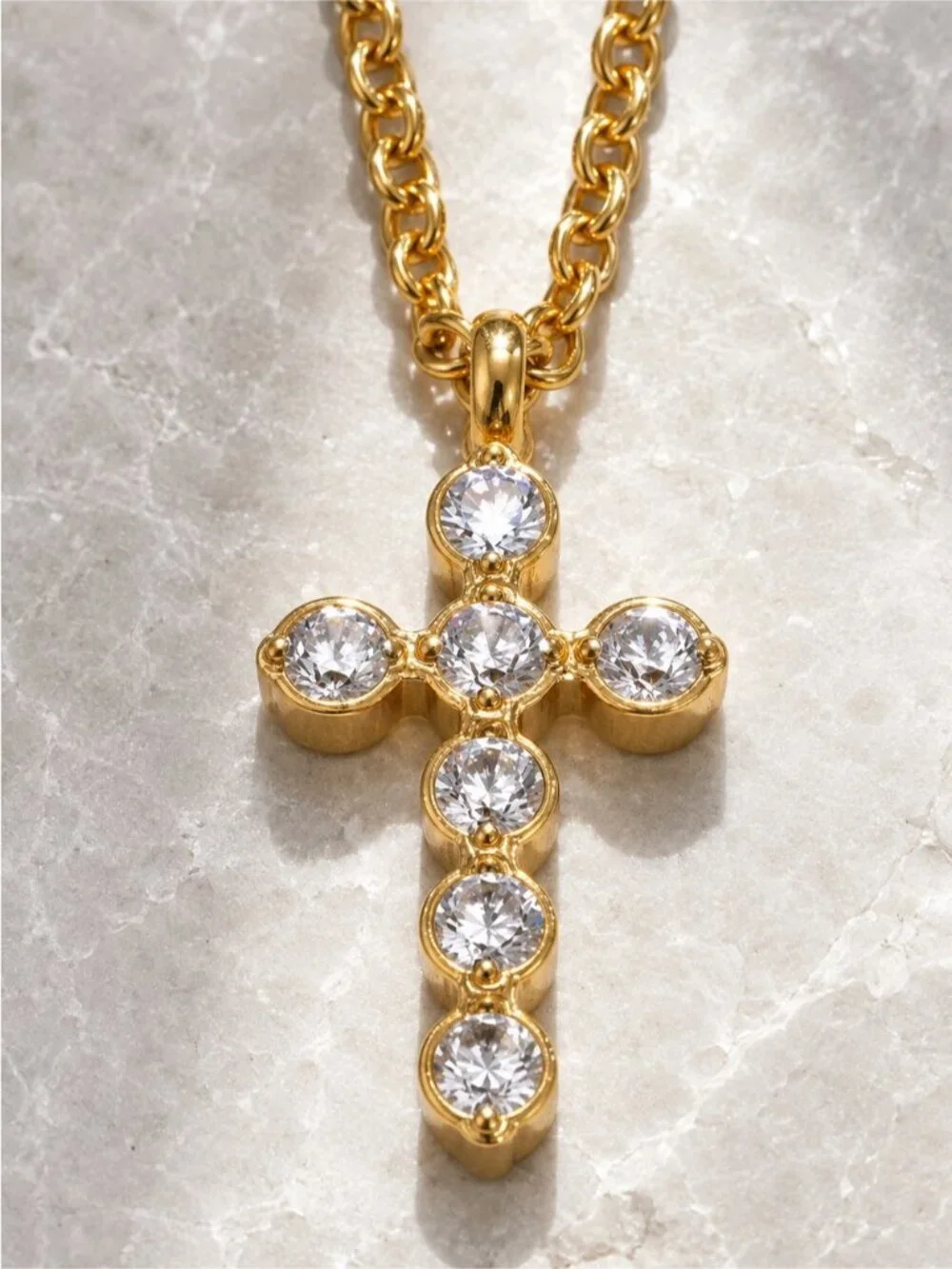 Anthropologie gold tone